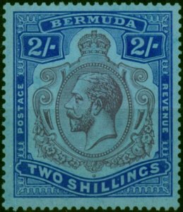 Bermuda 1931 2s Purple & Blue-Grey Blue SG88a Fine MM