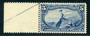 US SCOTT #288 MINT-XF-OG-NH W/ PSE CERT