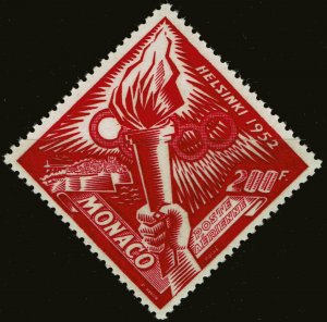 Monaco #C39  MNH - Olympic Torch (1953)