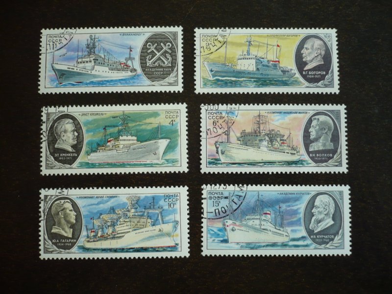 Stamps - Russia - Scott# 4799-4804 - CTO Set of 6 Stamps