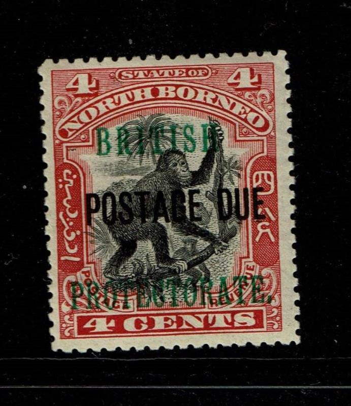 North Borneo SG# D40, Mint Hinged, Hinge Remnant - S1414