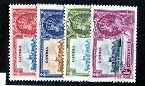 1935 Gambia Sc # 125/28 mlh* cv. $13 ( 530 JUB )