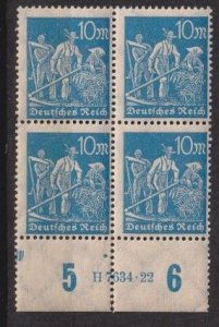 Germany Sc.# 222  Mi 239 HAN 7634.22 MNH