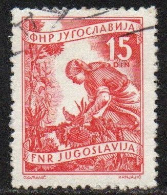 Yugoslavia Sc #384 Used