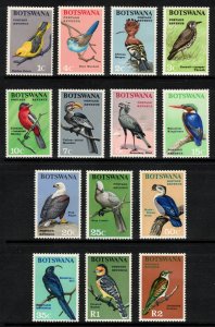 BOTSWANA 1967 Birds; Scott 19-32, SG 220-33; MNH