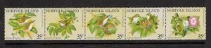 BIRDS - NORFOLK ISLAND #287  MNH