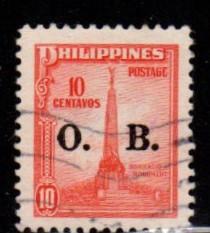 Philippines - #O51 Bonafacio Monument Official  -  Used