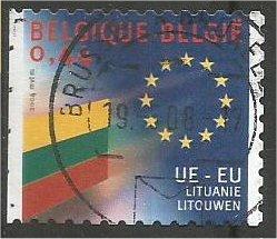 BELGIUM, 2004 used 44c, Flags, Scott 2026e