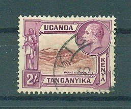 Kenya , Uganda & Tanzania sc# 55 used cat value $4.75