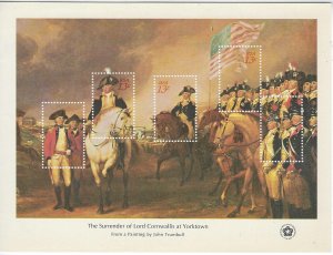 US #1686-1689 AMERICAN BICENTENNIAL SOUVENIR SHEETS -MINT NEVER HINGED