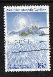 Australian Antarctic Territory # L5  1986 Used AntarcticTreaty