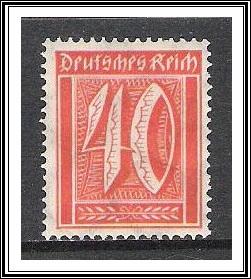Germany #166 Numeral MH