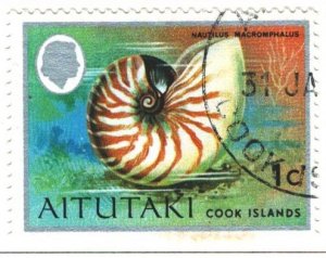 Aitutaki Sc#83 Used