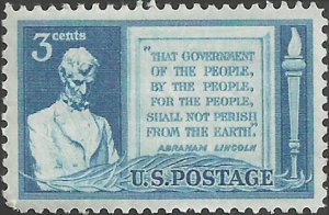 # 978 MINT NEVER HINGED GETTYSBURG ADDRESS