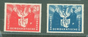 German Democratic Republic (DDR) #80-81 Unused Single (Complete Set)