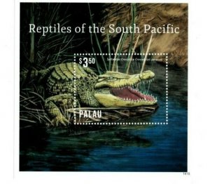 Palau - 2014 - Reptiles of the South Pacific - Souvenir Sheet - MNH