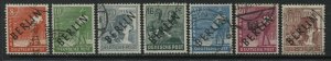 Germany overprinted BERLIN various values to 60 pf used