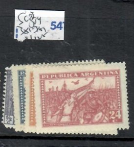 ARGENTINA SC 334, 381-33    MOG   P1029H