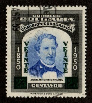 Colombia #692 used