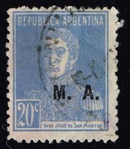 Argentina #OD32 Jose de San Martin; used (0.25)