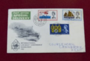 Great Britain First Day Cover 1963 31 May RNLI Tunbridge Wells Cancel