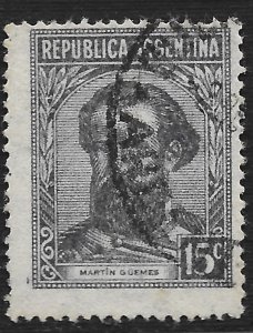 Argentina #436 15c Martin Guemes