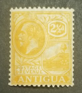 Antigua Scott # 50 2 1/2p George V St John's Harbor MINT Stamp MH OG z7503 