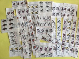 Birds stamps Just a few of the 10000 species for Craft  or to collect R24753