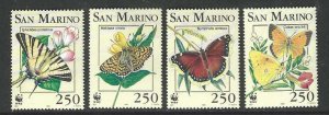 San Marino 1281-1284 Complete  Mint  SC:$3.00