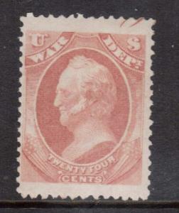 USA #O91 VF Mint With Captured Plate Number