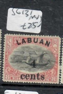 LABUAN BOAT     4C/8C     SG 104     MOG    P0529C H