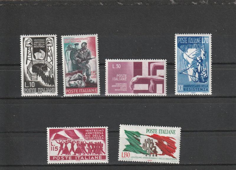 Italy  Scott#  903-8  MNH