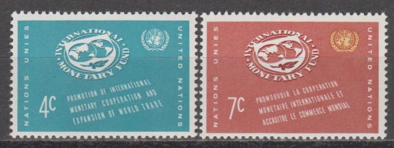 UN #90-91 MNH F-VF (ST1173)