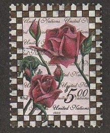 1999 United Nations   Roses  Sc# 753 Used