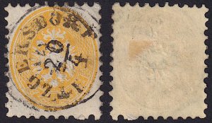 Austria - 1864 - Scott #22 - used - ATZGERSDORF pmk