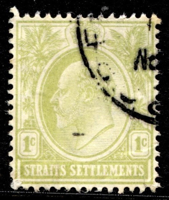 Straits Settlements Stamp #105 USED  FU SINGLE