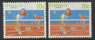 Australia SG 1176 &1176a SC# 1116 & 1116A Tennis pair Used / FU  see details