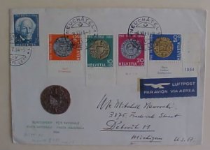 SWITZERLAND FDC SET 1961