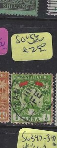 ZANZIBAR  (P2703B)  YOUNG SULTAN  1/2A      SG 156   SON    CDS  VFU 