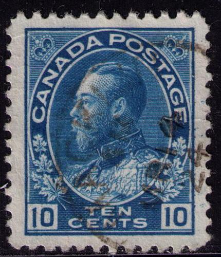 Canada # 117a  Used VF CDS Dry  print   Cat $ 3