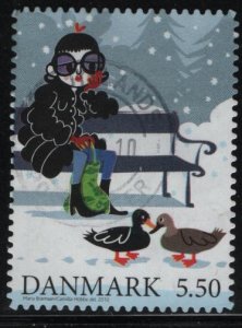 DENMARK  1510 F/VF USED WINTER TALES