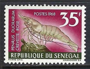 Senegal 304 MNH SHRIMP T620