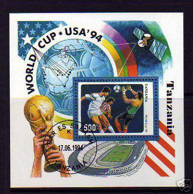 TANZANIA - 1994 - WORLD CUP USA '94 - SOUVENIR SHEET!!