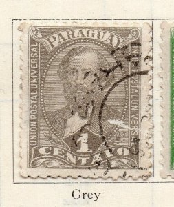 Paraguay 1892 Early Issue Fine Used 1c. NW-256014