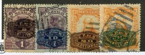 Mexico, Scott #577-80, Used