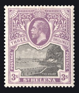 MOMEN: ST HELENA SG #81 1913 MINT OG H £75 LOT #67035*