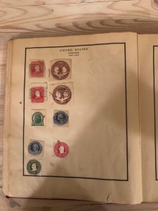 Modern Stamp Album Circa 1921