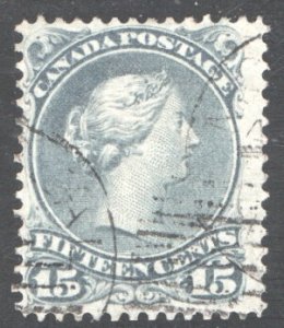 CANADA #30b, Blue grey shade, F/VF, Used.   CV 75.00    ...   1150025