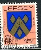 G. B. Jersey; 1987: Sc. # 261a:  Used Single Stamp