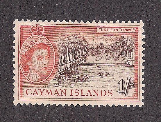 CAYMAN ISLANDS SC# 145   VF/MOG  1953